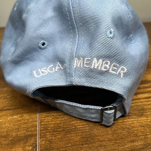USGA US Open 2019 Pebble Beach Blue SnapBack Hat Cap Adjustable - Picture 3 of 6